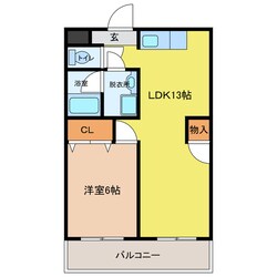 津島駅 徒歩12分 2階の物件間取画像